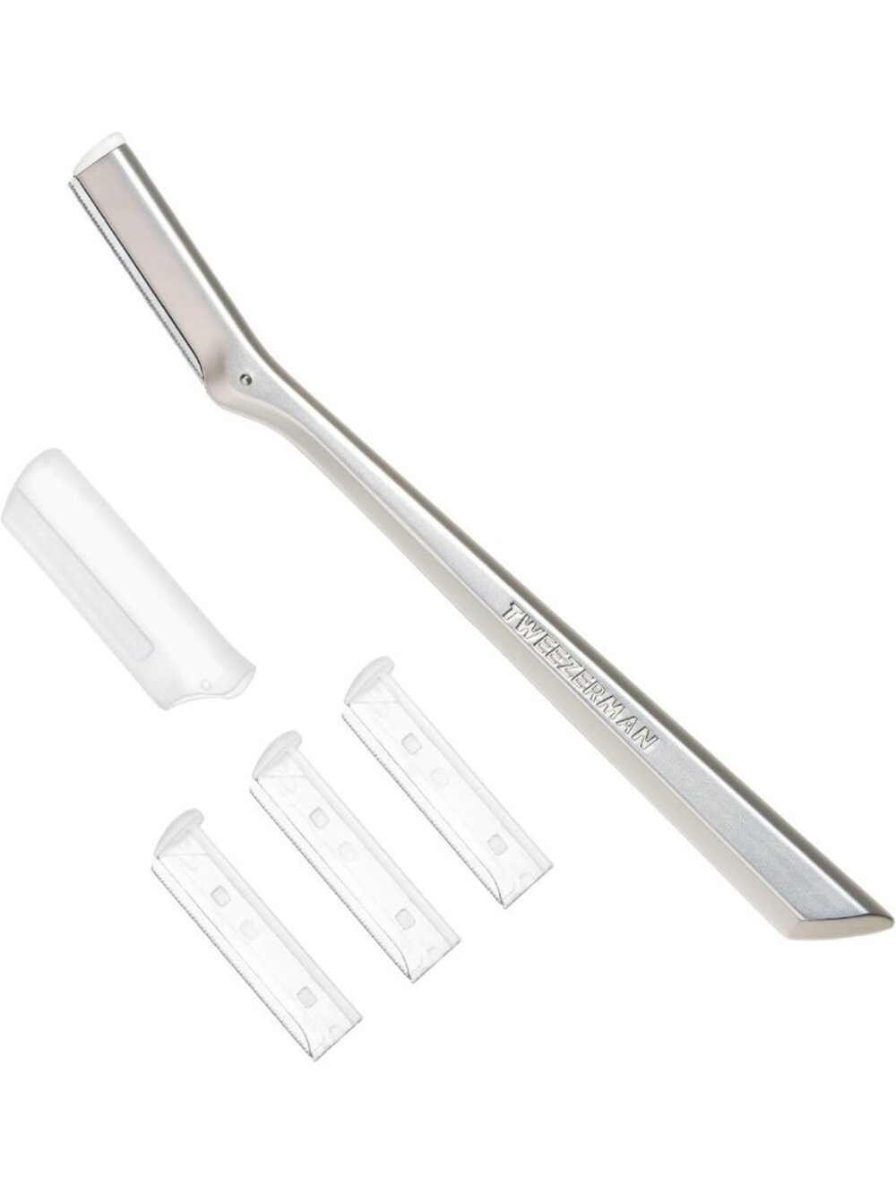 Stainless Steel Facial Razor for Smooth Skin, Precision Grooming Tool